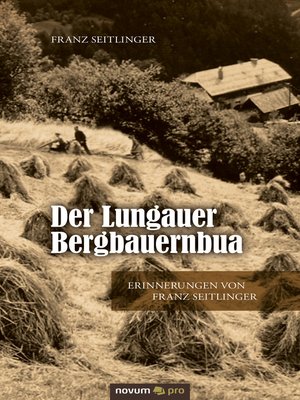 cover image of Der Lungauer Bergbauernbua